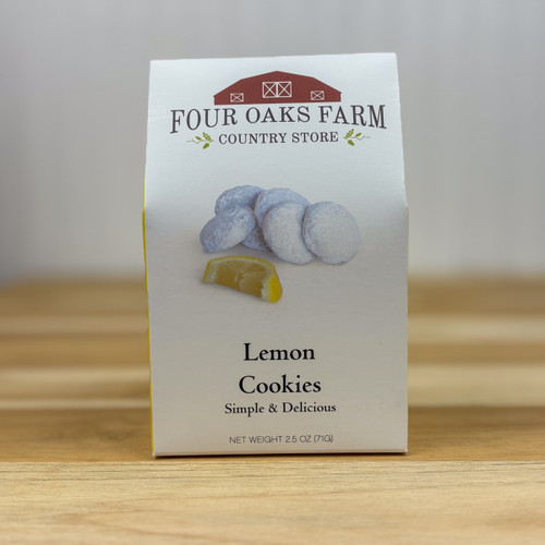 Lemon Cookies - Fresh Citrus Lemon Cookies | Four Oaks Farm