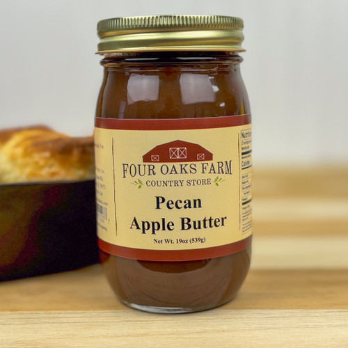 Apple Butter 18 oz. Jar | Four Oaks Farm