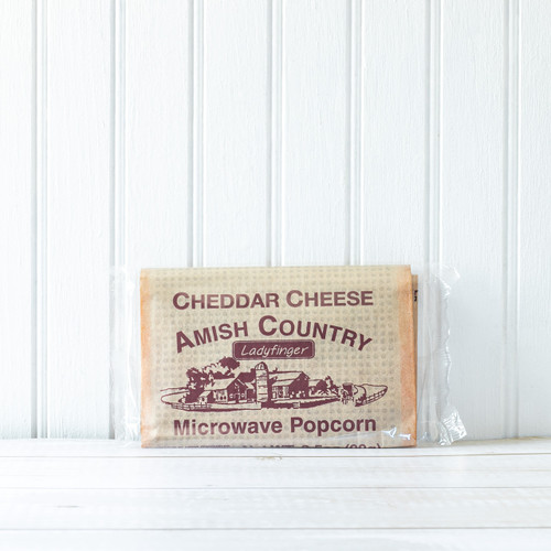 Cheddar Cheese Ladyfinger Microwave Popcorn Bag (3.5 Oz.)