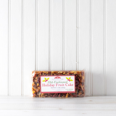 Holiday Fruit Cake 1 lb Gift Box | Homemade Southern Fruit Cake