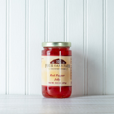 Red Pepper Jelly 10.5 oz | Four Oaks Farm