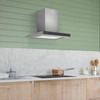 Caple ZC622 60cm Zodiac Wall Chimney Hood - Stainless Steel