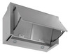 Caple 60cm Integrated Hood - Silver Grey