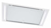 Caple CE903WH 90cm Ceiling Cooker Hood - White Glass