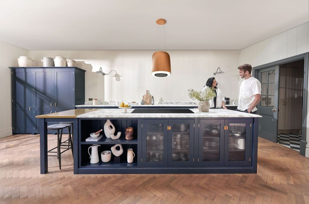 Caple Cooker Caple 41cm Vela Island Cooker Hood - Copper | Compact Hood