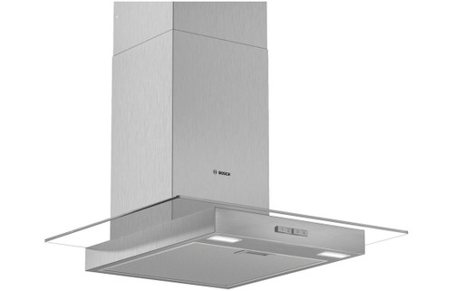 Bosch Series 4 DWQ96DM50B 90cm Slim Pyramid Chimney Hood - Brushed Steel