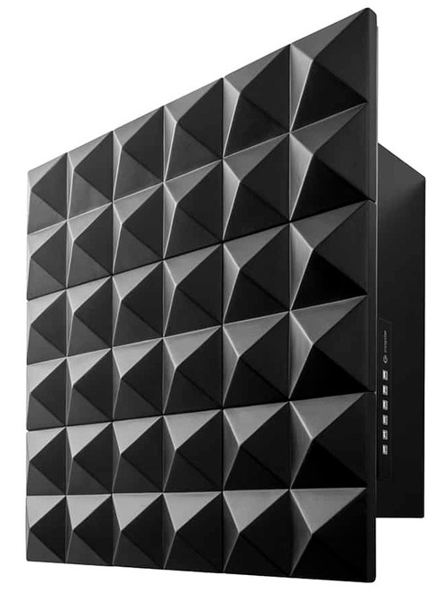 Caple PYR600 60cm Pyra Wall Cooker Hood - Black