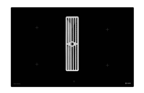 Caple PLASDD810BK Plasma downdraft - Black Glass