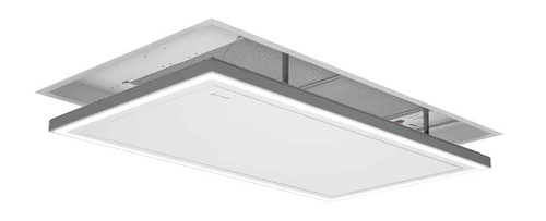Caple CE930 92cm Customisable Ceiling Cooker Hood - White