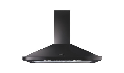 Rangemaster 90cm Chimney Hood - Slate/Chrome