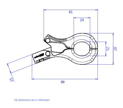 Single 225A Current Transformer (CT) - SE-SPL-225A-T-1 2