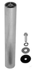 QuickMount, Post, Mill Finish, 1.25” - QM-QBP-6.5-M1 1
