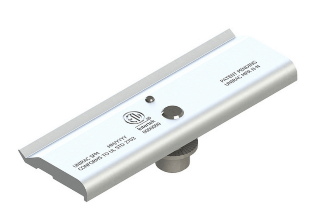 UniRac 008114M MLPE Frame Mount for Microinverters and Optimizers, (10 pack) 1