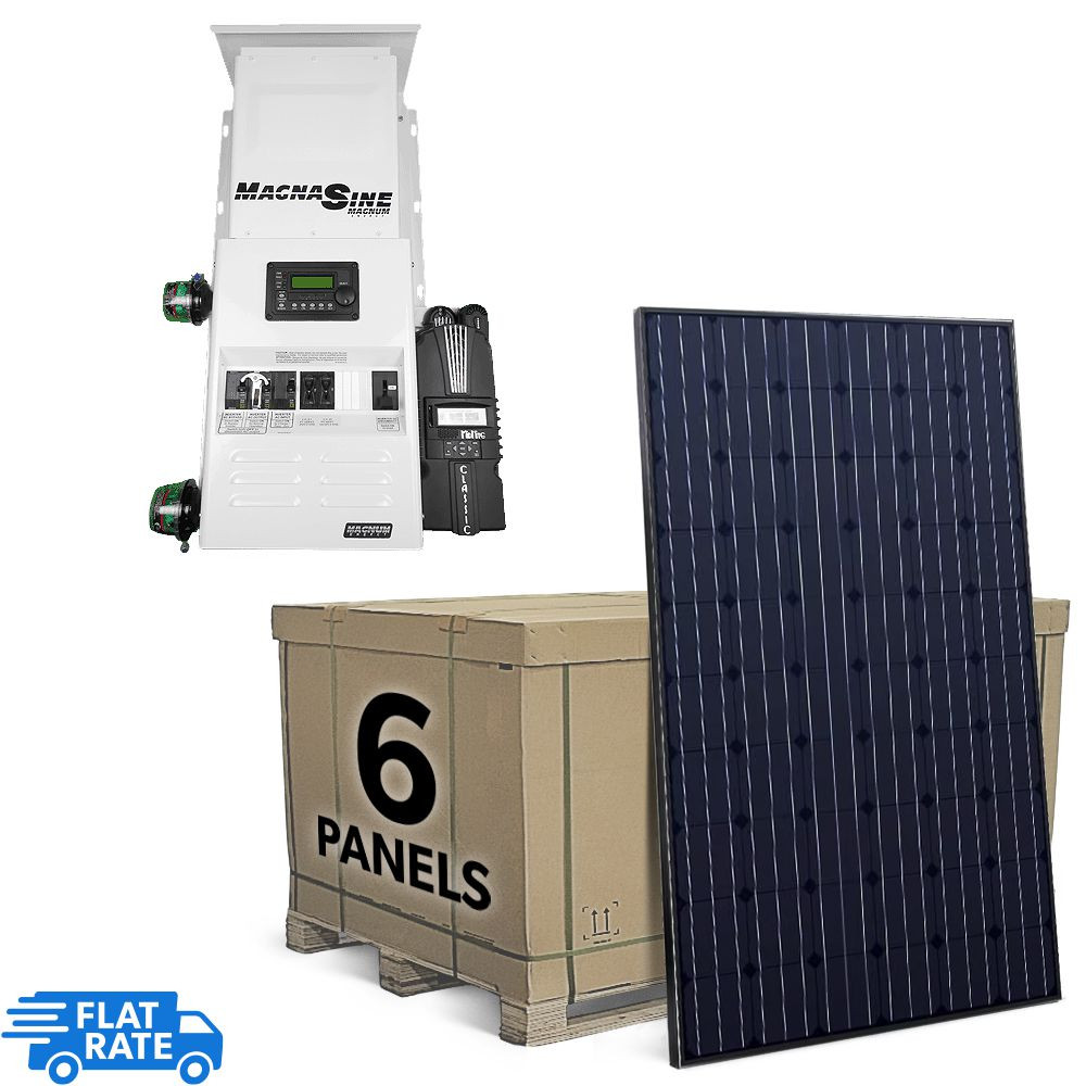 1.92 kW 6-Panel Heliene Off-Grid Solar System 1