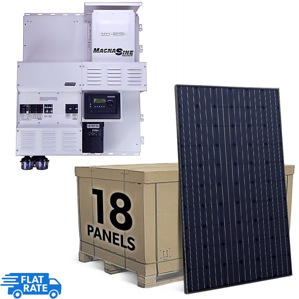 5.76 kW 18-Panel Heliene Off-Grid Solar System 1