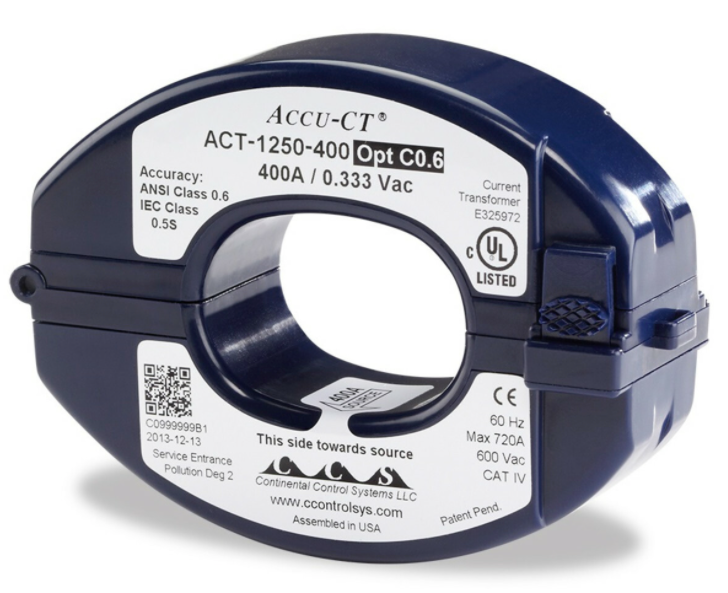 Single 400A Current Transformer (CT) - SE-ACT1250-400NA-1 1