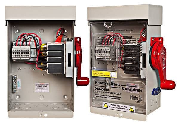 Midnite Solar MNSOB3R-4P-PSB Disconnect with installed Power Supply Board Disconnect 1