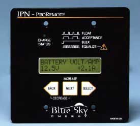 Blue Sky IPN PRO-S IPN-ProRemote W/Shunt Charge Controller Accessory 1