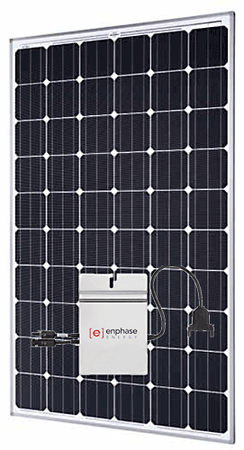 3.54 kW Grid Tied Solar System with Enphase S280 Microinverters and 12x SolarWorld 295 Panels 1