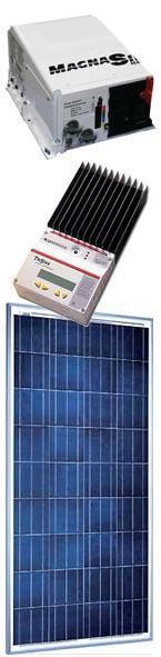 WSS Smooth Sailing Marine Solar Package Pre-Wired 1