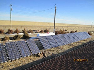 The Cabin 2.57 kW 9-Panel SolarWorld 1