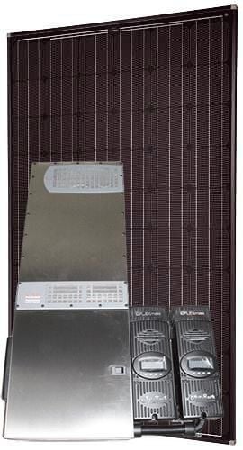 8.55 kW Grid Tied Battery Backup Solar System with Outback Radian and 30x SolarWorld 285 Panels 1