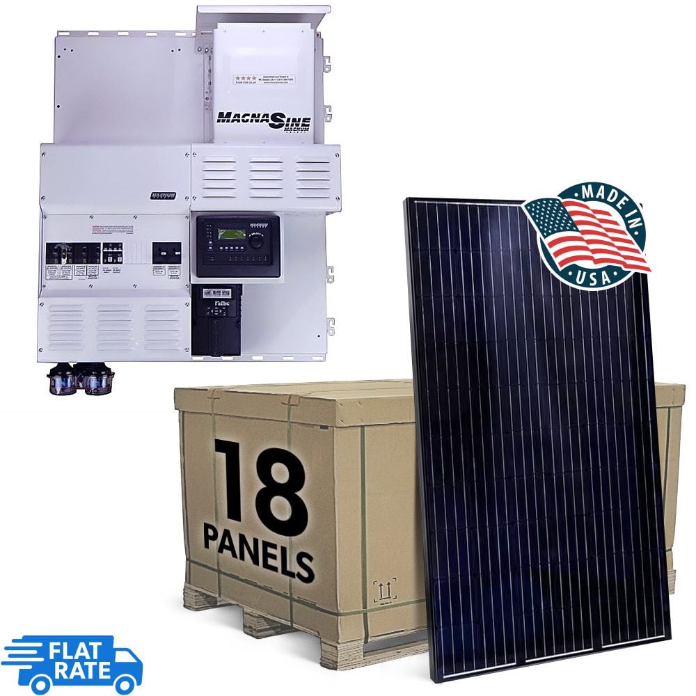 5.85 kW 18-Panel Mission Solar Off-Grid Solar System 1
