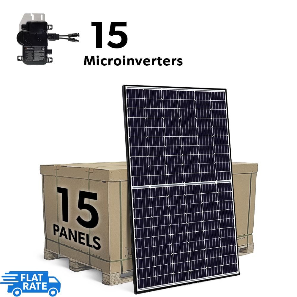 4.73 kW Grid Tied Solar System with Enphase IQ7+ Microinverters and 15x Canadian Solar 315w Panels 1
