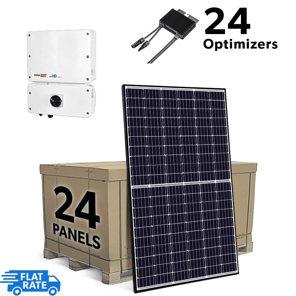 7.56 kW Grid Tied Solar System with SolarEdge and 24 Canadian Solar 315w Panels 1