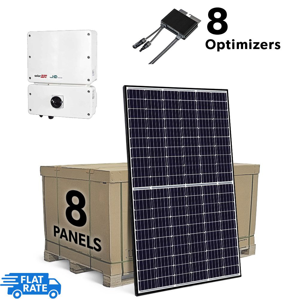 2.52 kW Grid Tied Solar System with SolarEdge and 8 Canadian Solar 315w Panels 1