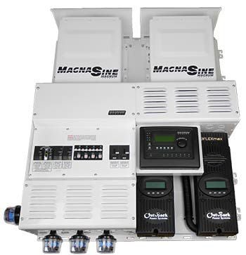 Four Star Solar Magnum Dual MS4024PAE w/ 2 FM80's Power Center 1