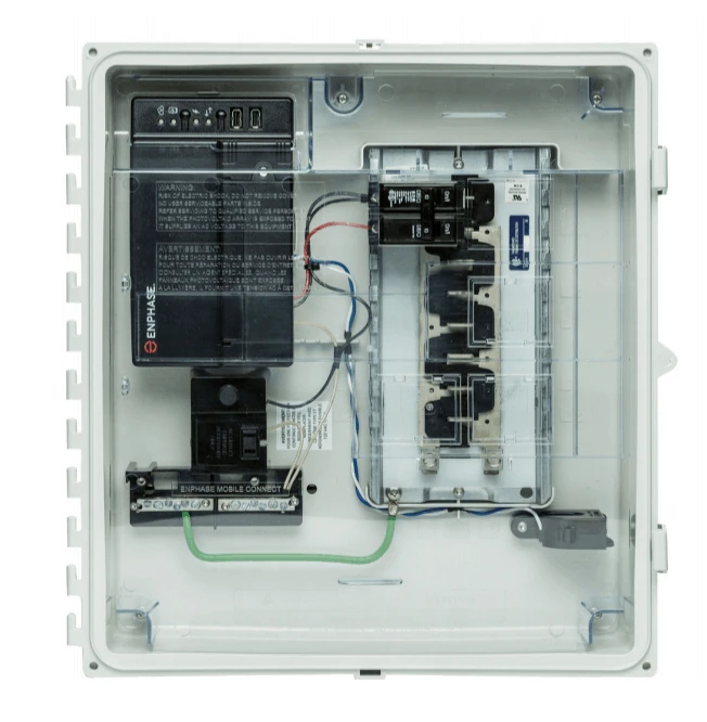 Enphase IQ Combiner+ with IQ Envoy - 4 Circuit, Breakers Sold Separately Inverter Accessory 1