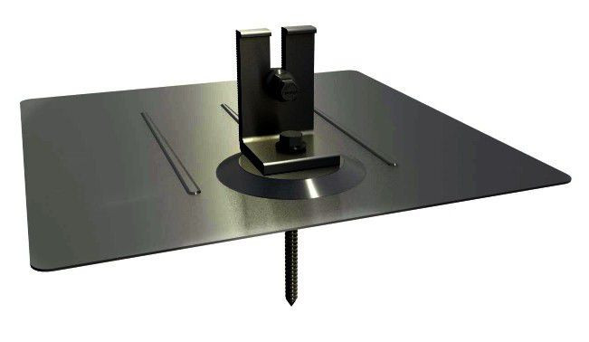 IronRidge FlashFoot Kit 6 pcs, Black Bonded Racking 1