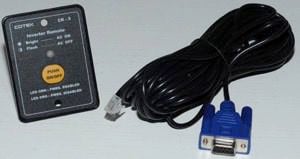 Cotek CR5 Remote for S1500 Inverters - w/ 25' cord Inverter Accessory 1