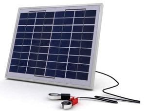 Solarland SLCK-010-12 10W 12V Portable Solar Charging Kit Solar Panel 1