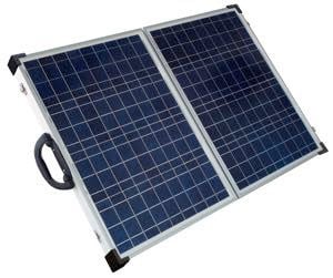 Solarland SLP090F-12S Silver Poly 90 W Foldable Solar Charging Kit Solar Panel 1
