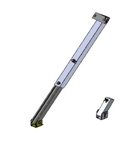 IronRidge 56" Adjustable Tilt Leg & Bracket Racking 1