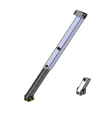 IronRidge 16" Adjustable Tilt Leg & Bracket Racking 1