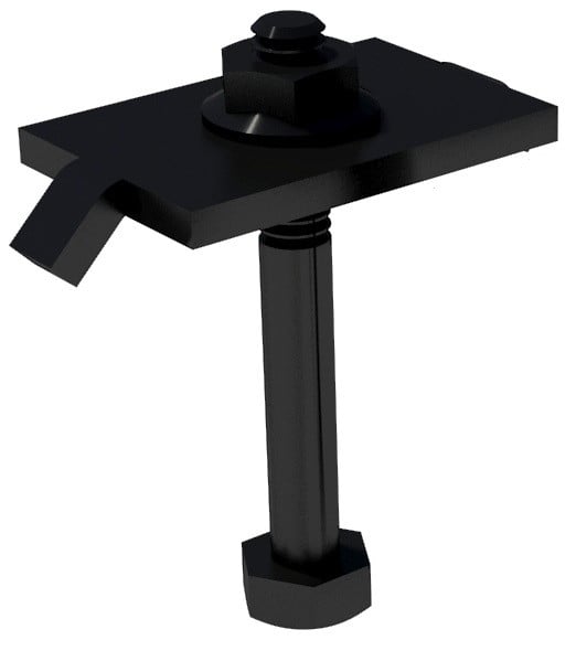IronRidge Mid Clamp Black "A,B" 2.0" Racking 1