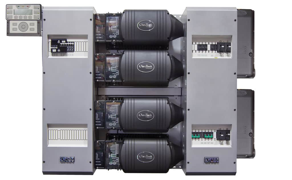 Outback Power FP4 FXR3048A-300, FM100 FLEXpower FOUR Power Center 1