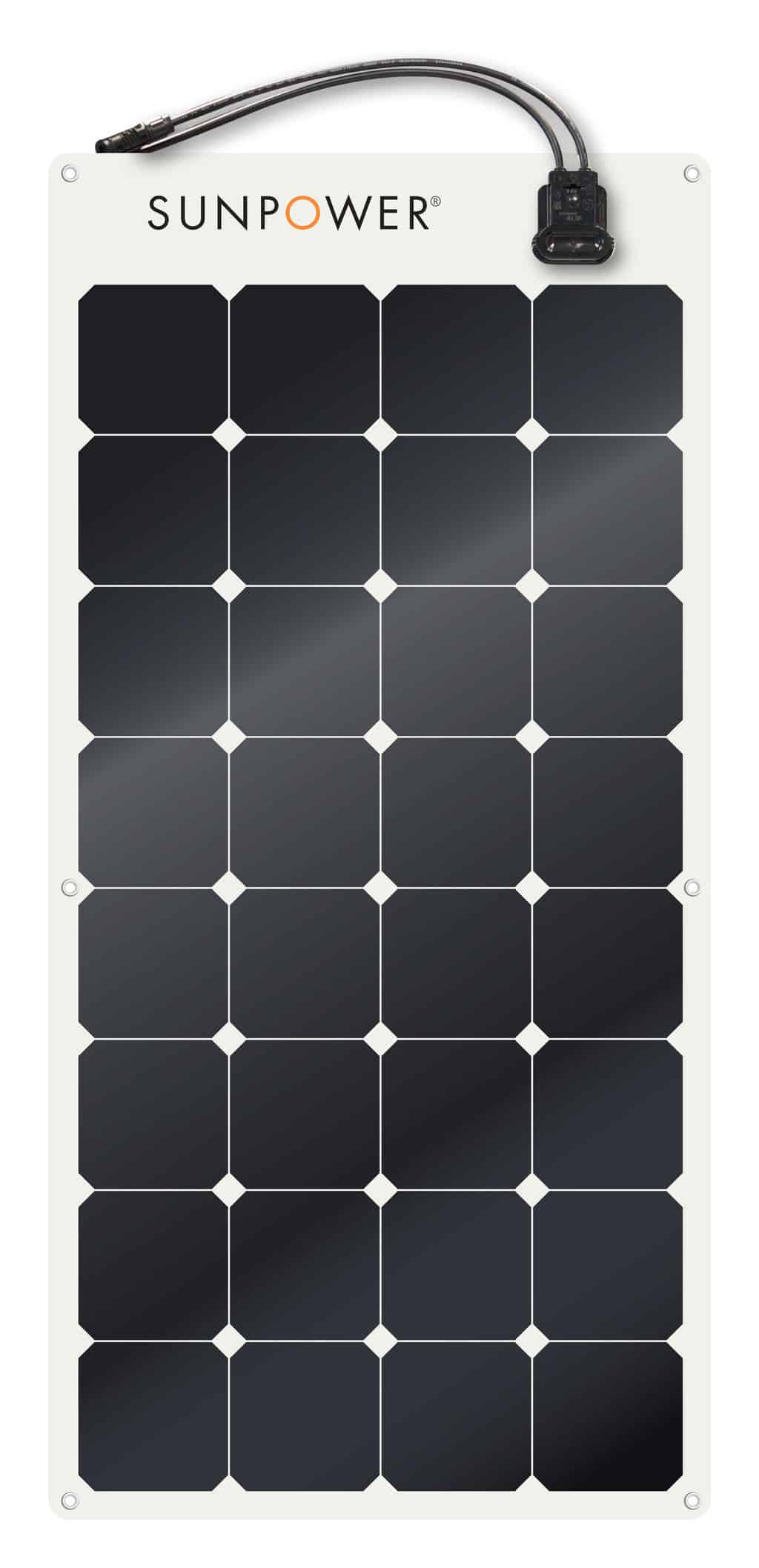 SunPower SPR-E-Flex-110 Flexible 110 watt 12 Volt Solar Panel