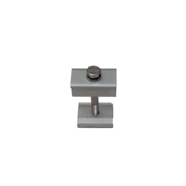 SnapNRack SnapNRack Bonding Mid Clamp, 1.31 - 1.77 in, Silver Racking 1