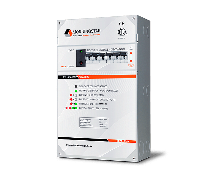 GFPD-600V TriStar Ground Fault Protection Device for 600V controllers 1