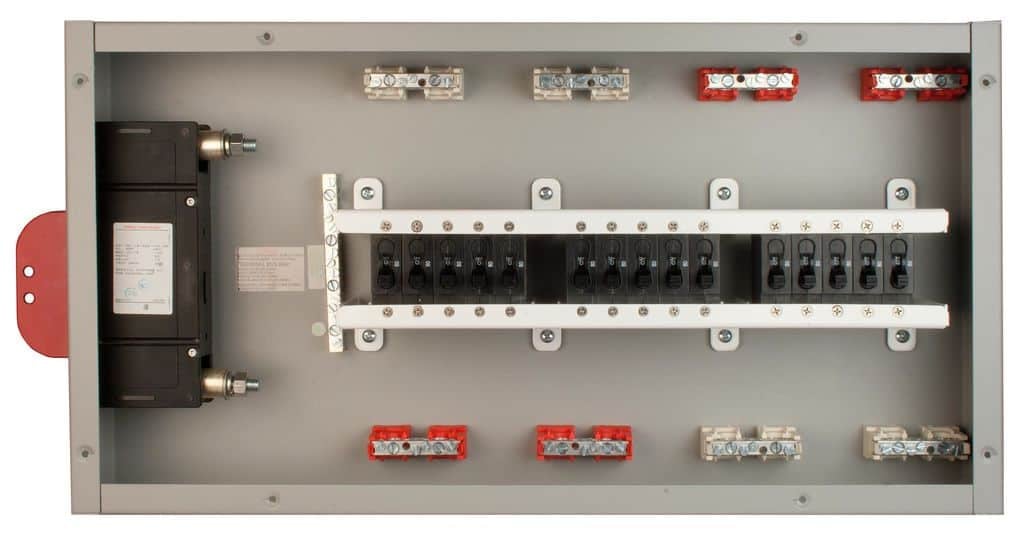 Midnite Breaker Box MNDC15 Breaker box for 15 panel mount breakers 1
