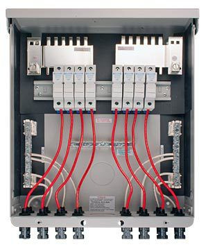 Midnite Solar MNPV8-MC4, 8 Position Pre-wired Combiner Box Disconnect 1