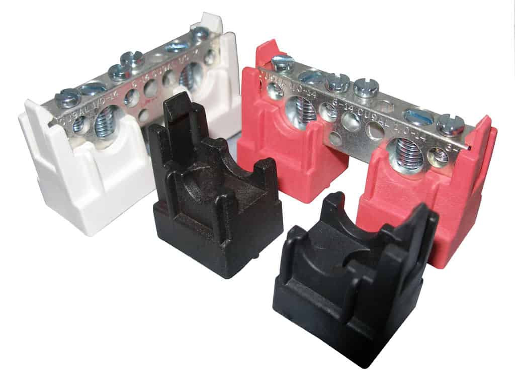 Busbar Short White SBB 1