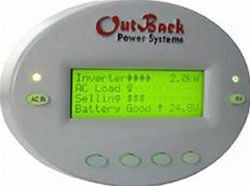 Outback Power Mate OutBack Power Remote Monitor & Control Inverter Accessory 1