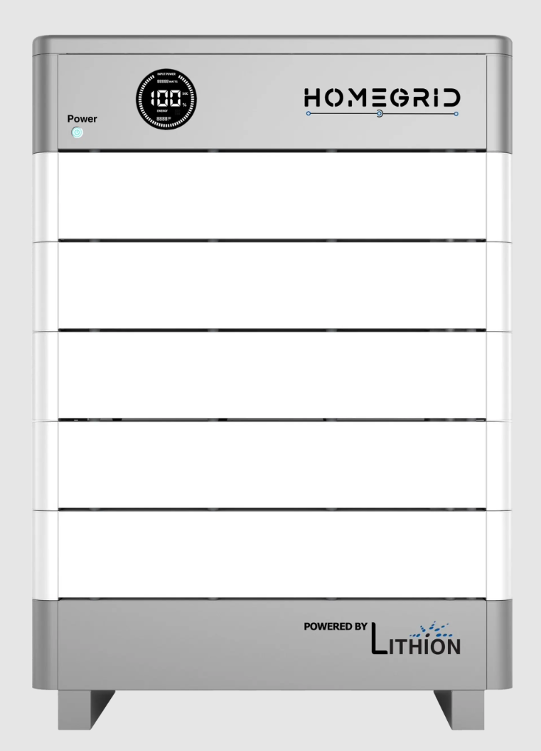 HomeGrid Energy Stack'd, BMS & Base Unit ONLY 1