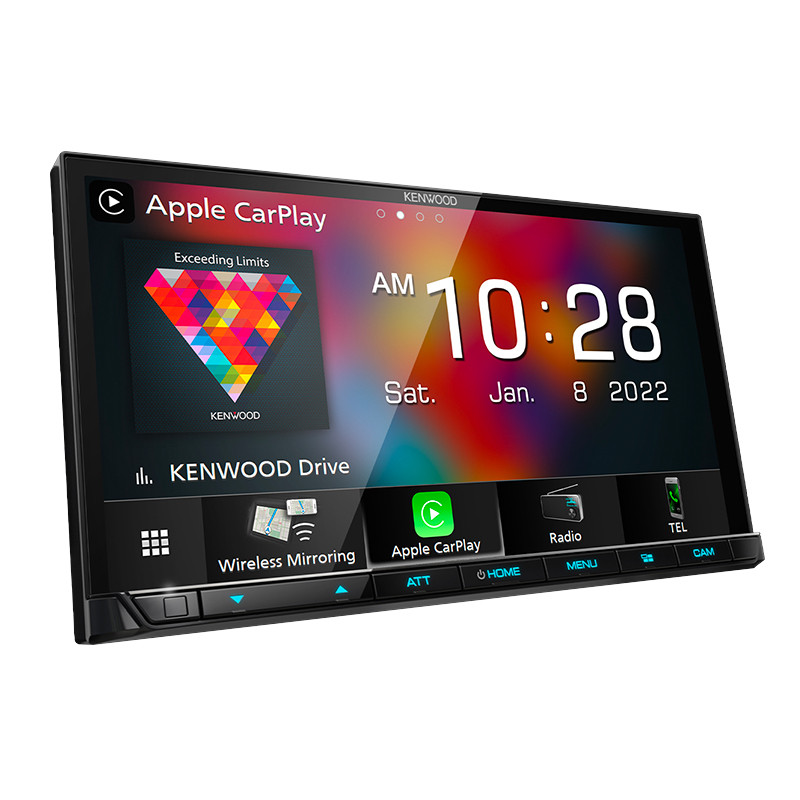 Kenwood DMX8521S Multimedia Receiver with Wireless Apple Carplay