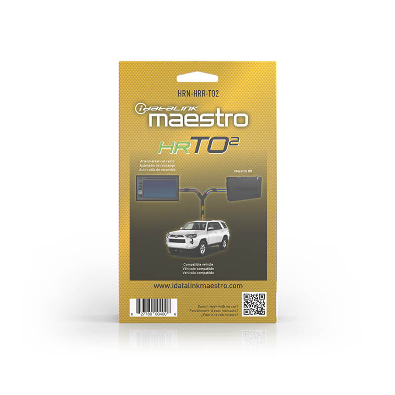 Maestro HRN-HRR-TO2 TO2 Plug and Play T-Harness for TO2 Toyota Vehicles ...